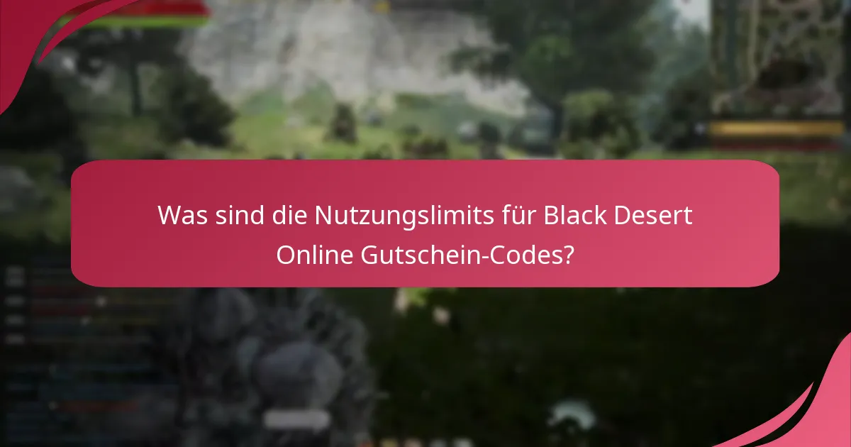 Wie man Black Desert Online Gutschein-Codes einlöst?
